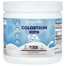 Vitamatic, Colostrum Powder Unflavored, 120 g
