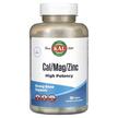 Фото товара KAL, Цинк, Cal/Mag/Zinc High Potency, 250 таблеток