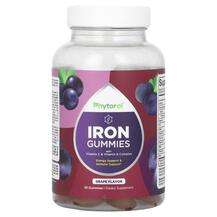 Phytoral, Iron Gummies with Vitamin C & Vitamin B Complex ...