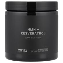 NMN + Resveratrol Ресвератрол Toniiq 90 капсул