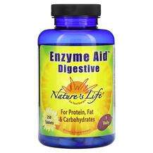Natures Life, Ферменты, Enzyme Aid Digestive, 250 таблеток
