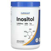 Nutricost, Inositol Unflavored 1000 mg, Вітамін B8 Інозитол, 4...