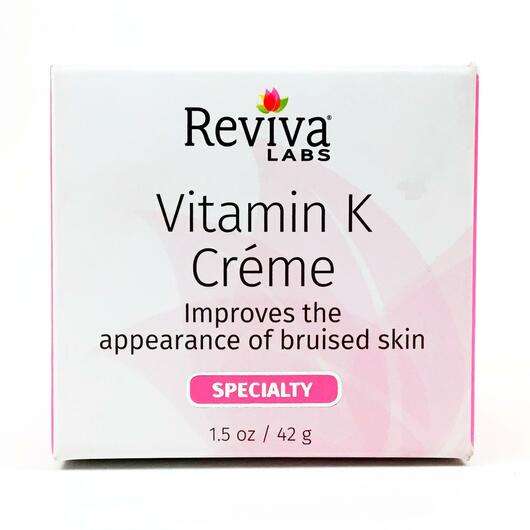 Vitamin K Cream, Ревива Лабс крем с витамином К, 42 г