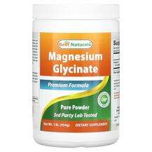 Best Naturals, Magnesium Glycinate, 454 g