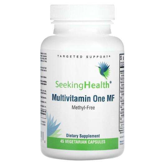 Основне фото товара Seeking Health, Multivitamin One MF, Мультивітаміни, 45 капсул