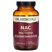 Фото товару NAC with Milk Thistle 250 mg, N-ацетилцистеїн, 180 капсул