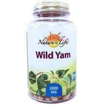 Wild Yam 1000 mg 100 Vegetarian, Дикий ямс 1000 мг, 100 капсул