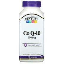 21st Century, Коэнзим Q-10 100 мг, CoQ10 100 mg, 150 капсул