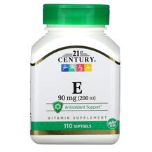 Вітамін E Токофероли Vitamin E 200 UI 90 ml 21st