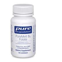 Pure Encapsulations, PureMelt B12 Folate, L-5-метилтетрагідроф...