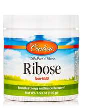Carlson, Ribose Powder, 100 Grams