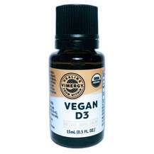 Vimergy, Витамин D3 в каплях, Vegan D3, 15 мл