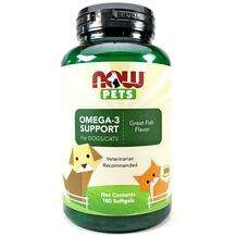Pets Omega-3, Омега-3 для собак та котів, 180 капсул