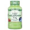 Фото товару Sleep Melatonin Natural Berry 5 mg, Мелатонін, 200 таблеток