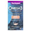Фото товару Omega-3 Salmon Oil, Олія з дикого лосося, 180 капсул