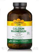 Country Life, Магний, Target-Mins Calcium-Magnesium Complex 10...
