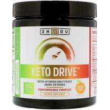 Zhou Nutrition, Контроль веса, Keto Drive Orange Mango, 235 г