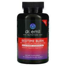 Dr. Emil Nutrition, Bedtime Burn, Підтримка мозку, 60 капсул