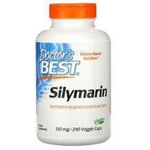 Doctor's Best, Silymarin 150 mg, 240 Veggie Caps