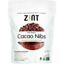 Zint, Raw Organic Cacao Nibs, Продукти харчування, 454 г