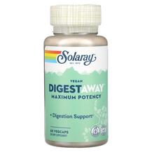 Vegan Digestaway Maximum Potency Ферменты Solaray