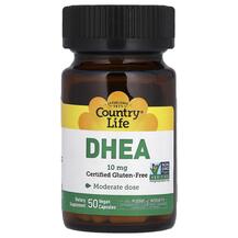 DHEA 10 mg 50 Vegan DHEA 10 мг Country Life