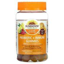 Sundown Naturals, Probiotic + Immune Gummies Pineapple Raspber...