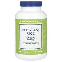 The Vitamin Shoppe, Red Yeast Rice 1200 mg, Червоний дріжджови...