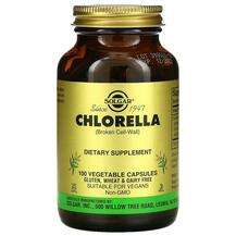 Solgar, Chlorella Broken Cell-Wall, Хлорела, 100 капсул