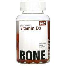T-RQ, Витамин D3, Vitamin D3 Bone, 60 конфет