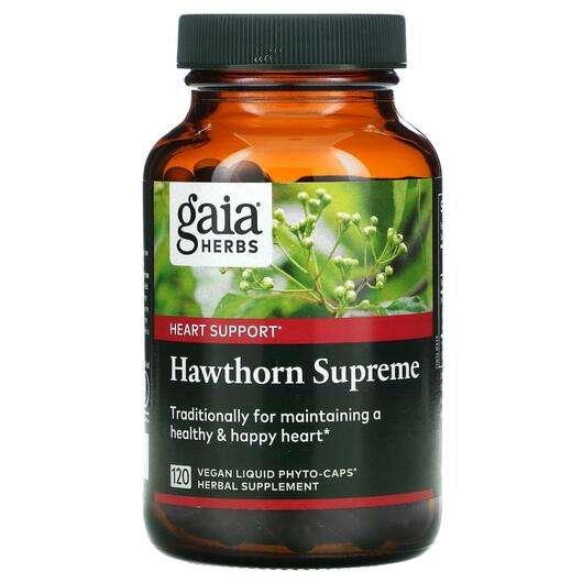 Hawthorn Supreme, Глід, 120 капсул
