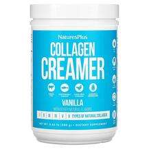 Natures Plus, Collagen Creamer Vanilla, Колагенові пептиди, 300 г