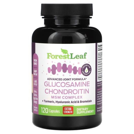 Основне фото товара Glucosamine Chondroitin, Глюкозамін Хондроітин, 120 капсул