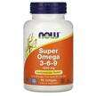 Now, Super Omega 3-6-9 1200 mg, Омега 3-6-9 1200 мг, 90 капсул