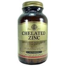 Chelated Zinc, Хелатний Цинк 22 мг, 250 таблеток