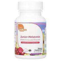 Zahler, Мелатонин, Junior Melatonin Natural Grape, 60 таблеток