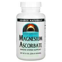 Source Naturals, Магний, Magnesium Ascorbate, 226.8 г