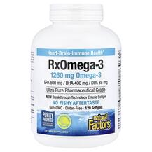 RxOmega-3 120 Enteripure Rx Омега-3 Natural Factors RxOmega-3 120 Enteripure Rx Омега-3 Natural Factors
