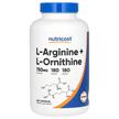 Фото товара Nutricost, L-Аргинин, L-Arginine + L-Ornithine 750 mg, 180 капсул