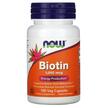 NOW Foods, Biotin 1000 mcg, Вітамін B7 Біотин, 100 капсул