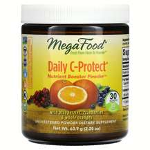 Mega Food, Daily C Protect Nutrient Booster Powder, 64 g
