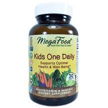 Mega Food, Мультивитамины для детей, Kids One Daily, 30 таблеток