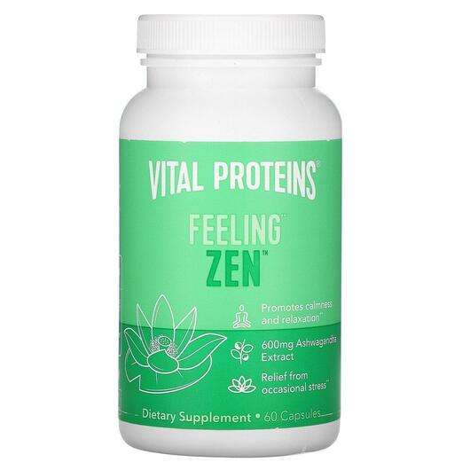 Основное фото товара Vital Proteins, Протеин, Feeling Zen, 60 капсул