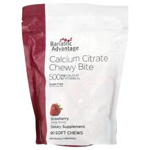 Calcium Citrate Chewy Bite Sugar-Free Strawberry