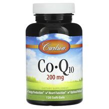 CoQ10 200 mg Убихинол Carlson 120 капсул CoQ10 200 mg Убихинол Carlson 120 капсул