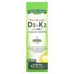 Фото товара Extra Strength D3 + K2 with MK-7 Liquid Drops, Витамины D3 + K2, 