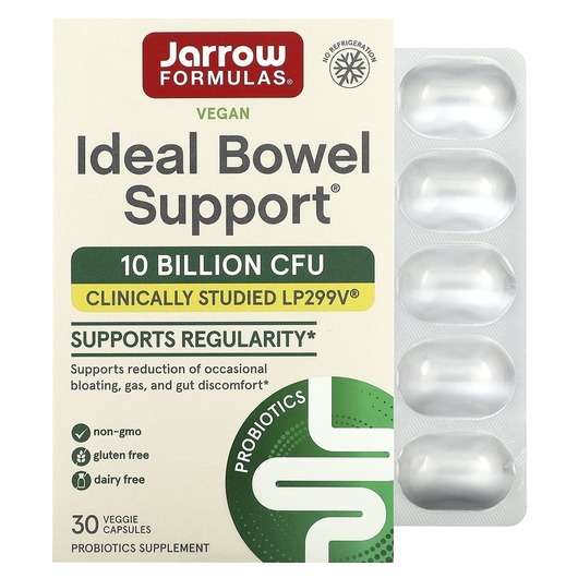 Ideal Bowel 299v, Підтримка кишечника, 30 капсул