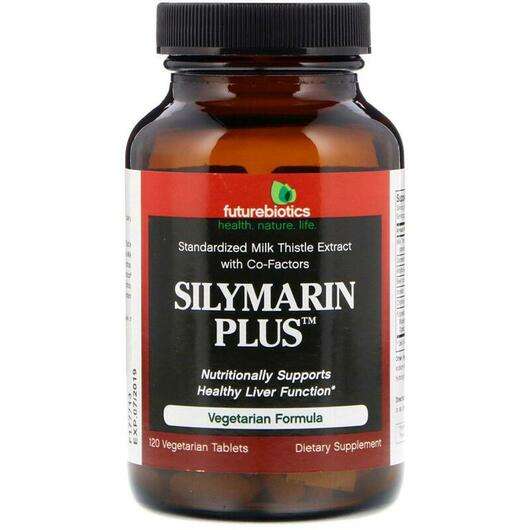 Основне фото товара Future Biotics, Silymarin Plus, Силімарин, 120 таблеток
