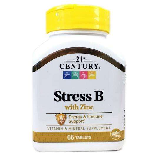 Stress B with Zinc, Антистрес В з Цинком, 66 таблеток