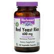 Фото товару Bluebonnet, Red Yeast Rice 600 mg, Червоний рис 600 мг, 120 ка...